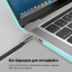Чохол-накладка Fruct ProNW13 для MacBook Pro 13 (2016-2022 M2) Матовий Sea Blue - зображення 4