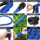 Садовый Шланг Magic Hose для полива с водным распылителем на 7 режимов 75м Синий - изображение 5