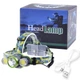 Ліхтар налобний 2133-T6+2COB, ЗУ micro USB, 2х18650/3xAA, індикація заряду, signal light - зображення 3