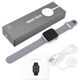 Смарт годинник HW22 PLUS, WearfitPro, 44mm, Aluminium, бездротова зарядка, голосовий виклик, silver - зображення 2