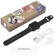 Смарт годинник Smart Watch FK100, Aluminium, бездротова зарядка, black - зображення 4