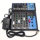 Активный аналоговый микшерный пульт 4 канальный аудио усилитель USB MP3 и Bluetooth UKC MG-04BT - изображение 3
