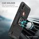 Чехол Protector для Motorola Moto E7i / E7 Power / E7i Power бампер противоударный с подставкой Black - изображение 3