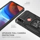 Чехол Protector для Motorola Moto E7i / E7 Power / E7i Power бампер противоударный с подставкой Black - изображение 5