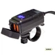 Мото USB зарядное устройство с вольтметром на руль - MotoMax 854, IP 65, Quick Charge, 6-30V, 3,4А - изображение 2