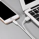 Інтерфейсний кабель Hoco X1 2.4A USB-Lightning (iPhone, iPad) 3m White (23599) - зображення 4