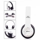 Беспроводные Наушники P-47 Bluetooth + MicroSD + FM Радио чёрные с белым - изображение 4