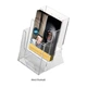 Подставка M & T DisPlay A4 x 3 для документов Прозрачная (UMSD003000) - изображение 1