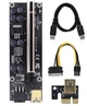 Райзер серверный 6 PIN VER 009s Plus / 6 Pin 60 см USB PCI-E (734077666) Черный - изображение 1