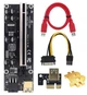 Райзер серверный 6 PIN VER 009s Plus / 6 Pin 60 см USB PCI-E (734077666) Черный - изображение 3