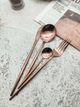 Набор столовых приборов "Munich" Rose Gold 4 прибора (без коробки), Palermo (46073007) - изображение 2