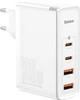 Мережевий зарядний пристрій Baseus GaN2 Pro Quick Charger 2C+2U 100 Вт EU White (CCGAN2P-L02) - зображення 1