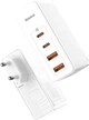 Мережевий зарядний пристрій Baseus GaN2 Pro Quick Charger 2C+2U 100 Вт EU White (CCGAN2P-L02) - зображення 6