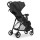 Детская прогулочная коляска M 4249-2 Dark Gray книжка, ткань лен, нагрузка 25 кг Серая - изображение 4