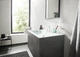 Дозатор для жидкого мыла HANSGROHE ADDSTORIS 41745700 настенный на 200мл стеклянный белый - изображение 4
