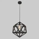 Люстра LEVISTELLA Icosahedron чорна підвісна - зображення 1