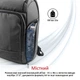 Рюкзак для ноутбука Promate TrekPack-BP 17.3" Black (trekpack-bp.black) - изображение 3