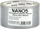 Лента армированная Nano5 10 м Серебристая (N50014) - изображение 1