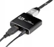 Адаптер Cablexpert HDMI - HDMI+USB+3.5 мм (F/F), Black (UHG-4K2-01) - зображення 2
