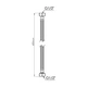 Шланг для води Thermo Alliance Standart 60 см NYLON 1/2"x1/2" ВВ TAS387W60 - зображення 2