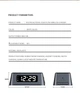 Станция беспроводной зарядки с LED часами Stand Watch 4 in 1 Qi - изображение 8