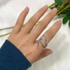Каблучка унісекс восьминіг Oxa срібляста (18) - изображение 5