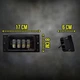 Противотуманные светодиодные фары ВАЗ 2110 - 2114 Lider 60W (ДХО, 1шт) - изображение 4