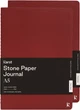 Набір зошитів Karst Journal A5 14,8 х 21 см в лінію та нелінований піно-бордо - изображение 1