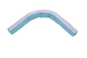 Подушка для годування Baby Veres Comfort Long Velour grey-tiffany 170х52 см 302.01.3 - зображення 9