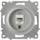 Комп'ютерна розетка OneKeyElectro Florence 1xRJ45 5e Сіра (1Е20701302) - зображення 1