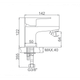 Смеситель для умывальника IBERGRIF STAR M11057 (IB0008) - изображение 6