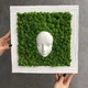 Картина із стабілізованим мохом "Лісова мавка" 3D еффект MiNature Moss - зображення 1