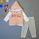 Костюм "Кролик" Cracker Baby для девочки 68 см Разноцветный 18810 - изображение 2