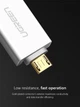 Адаптер Ugreen US195 microUSB to USB 2.0 OTG Adapter White (30529) - зображення 2