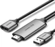 Конвертер Ugreen см151 USB to HDMI Digital AV Adapter 1.5 м Gray (50291) - зображення 1