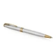 Ручка кулькова Parker SONNET 17 Stainless Steel GT BP (84 132) - изображение 2