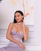 Сукня із сатину Patricia Ліловий S - зображення 10