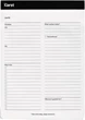 Блокнот Karst Daily Action Pad A5 120 страницы с местом для дат Чёрный (754169024451) - изображение 3