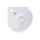 Раковина Qtap Leo 390x365x130 White с донным клапаном QT11115010W - изображение 1