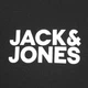 Футболка хлопковая длинная мужская Jack & Jones 12151955-3 2XL Черная с принтом (5715424113834) - изображение 3