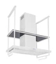 Вытяжка NORTBERG Centropolis Premium Glass White Matt 150 - изображение 2