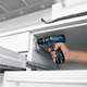 Акумуляторний дриль-шурупокрут Bosch Professional GSR 12V-15 + Набір біт +свердла (39 шт.) у м'якому кейсі (0615990G6L) - зображення 7