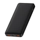 Павербанк Baseus 10000 mAh 20W 3A Power Bank Bipow Digital Display Швидка зарядка Quick Charge 3.0+PD3.0 2USB/1Type-C Black (PPDML-L01) - зображення 3