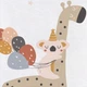 Матрац пеленальний Ceba Baby 70*50 см м'який на комод Giraffe - зображення 2