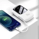 Павербанк Baseus Q Pow 20000 mAh 20W Quick Charge + кабель Lightning для iPhone/iPad/Samsung/Xiaomi/Huawei white - изображение 3