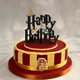 Топер фігурка на торт дзеркальний двосторонній "Happy Birthday" в стилі Гаррі Поттера Manific Decor (5.097.01) - зображення 3