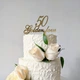 Топер фігурка на торт дзеркальний двосторонній "50 Golden love " Manific Decor - зображення 3