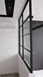 Перегородка-вікно квадратна st 01 чорна 1600*1600 - зображення 2