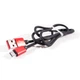 Кабель USB EVOC Denim Micro USB 2A/1m Red vs Black - изображение 4