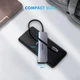 USB-хаб UGREEN CM136 5-in-1 USB Type-C to HDMI + 3xUSB 3.0 + PD Power Converter Space Gray (50209) - изображение 5